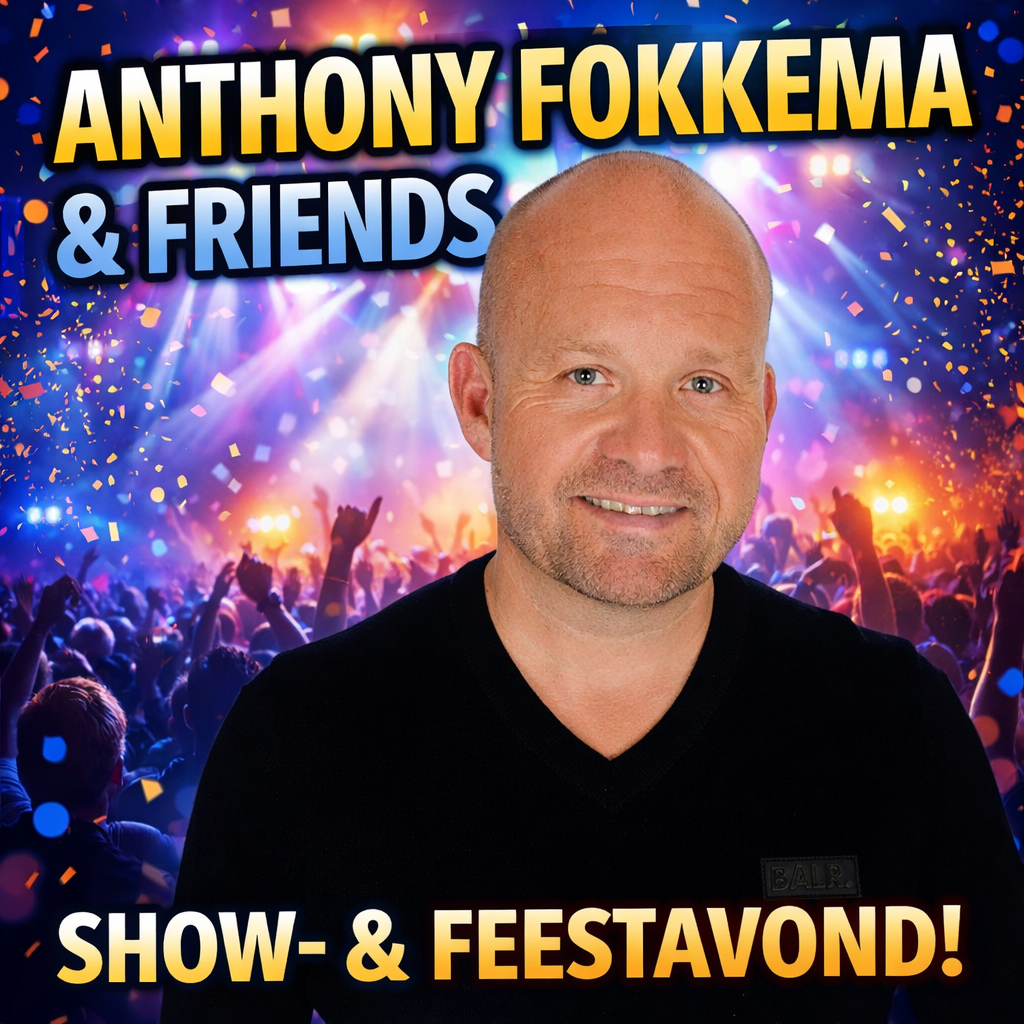 Anthony Fokkema en Friends, feestavond in De Kaasboerin