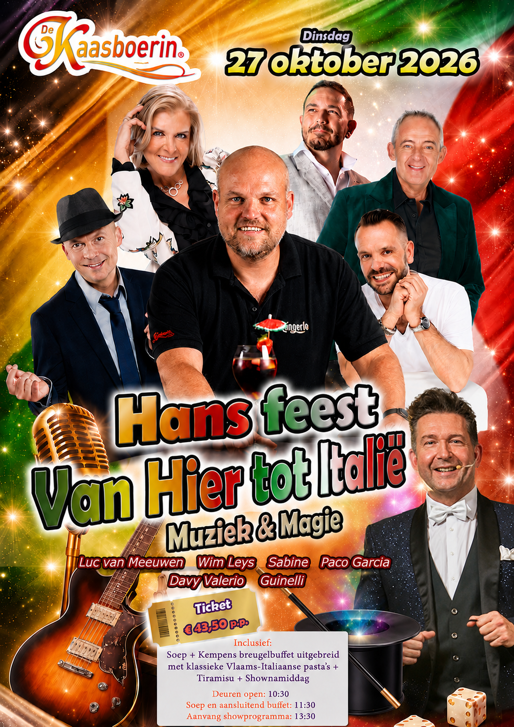 Van hier tot Italië