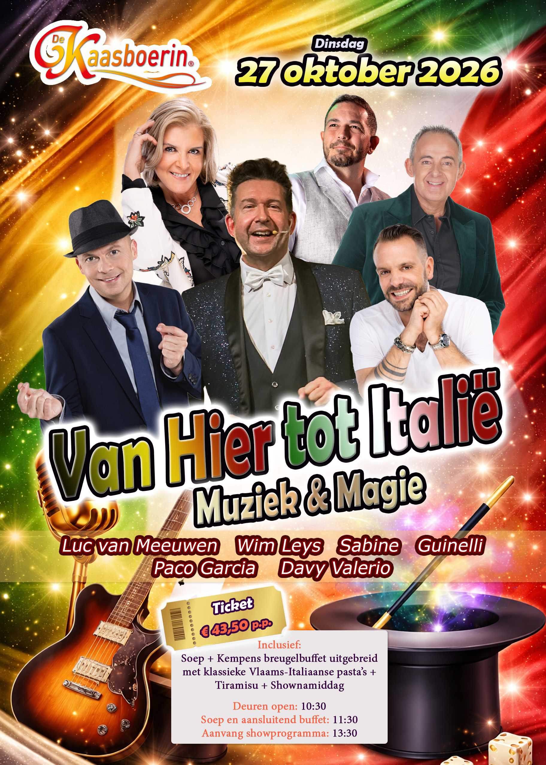 Van Hier tot Italië - muziek en magie