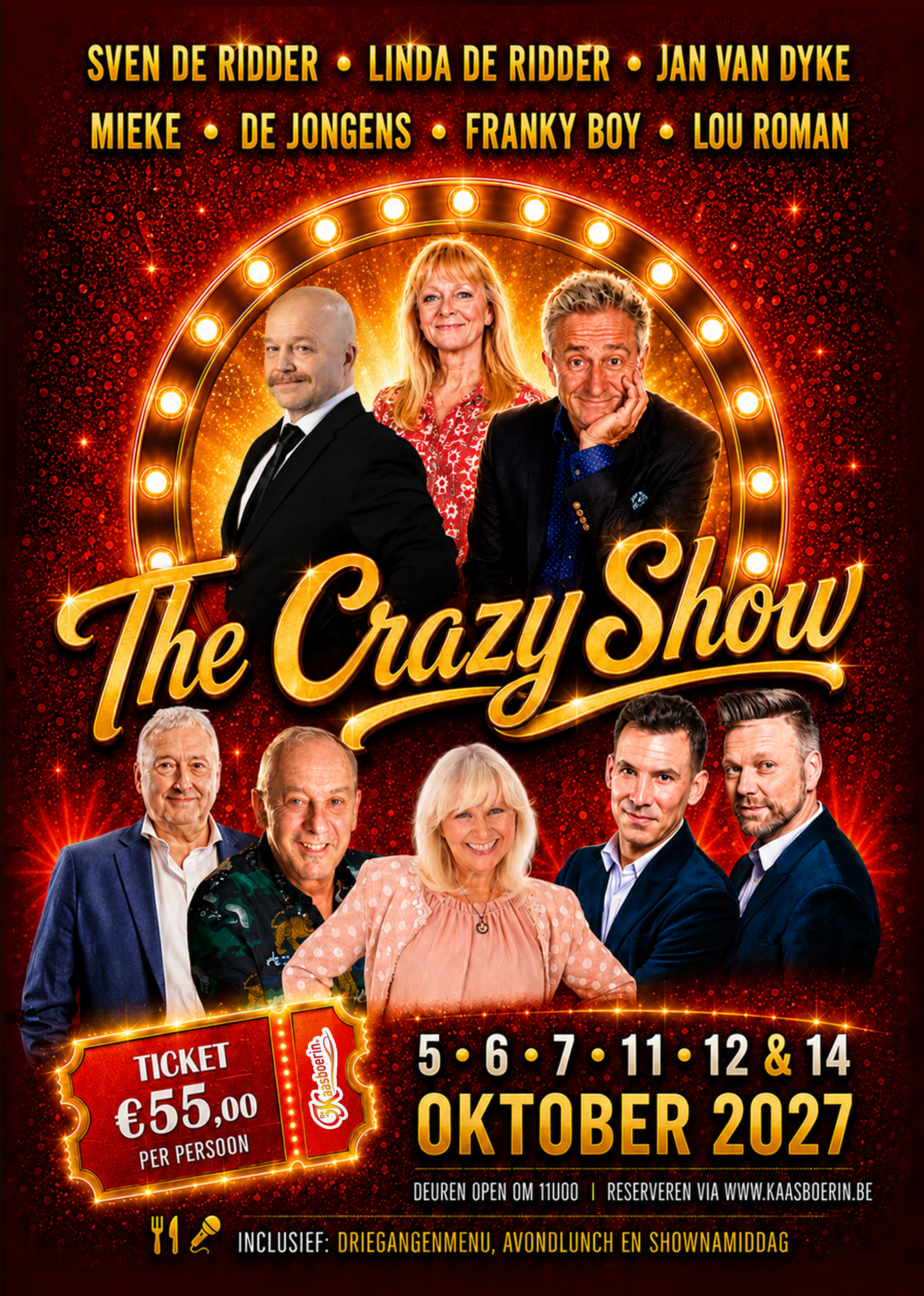 The Crazy Show met Jan van Dyke