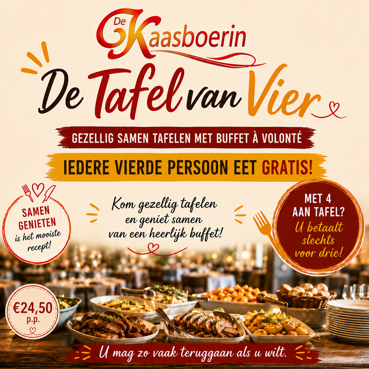De Tafel van Vier