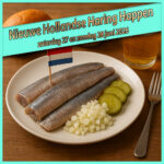 Kom op 27 en 28 juni 2026 proeven van heerlijke nieuwe Hollandse maatjes, vooraf gegaan van een soepje. Dit voor slechts € 29.50 p.p.
